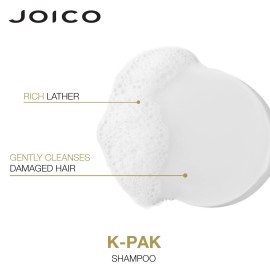 Joico K-PAK Daily Shampoo and Conditioner Set to Repair Damage, 10.1-Ounce