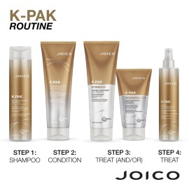 Joico K-PAK Daily Shampoo and Conditioner Set to Repair Damage, 10.1-Ounce