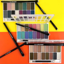 L.A. COLORS 16 Color Eyeshadow Palette, Haute C74202TAG L.A. COLORS 16 Color Eyeshadow Palette, Haute C74202TAG