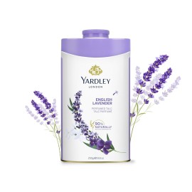 Yardley London English Lavender Perfumed Deodorizing Talc Talcum Powder 100gm, 3.5 Ounce