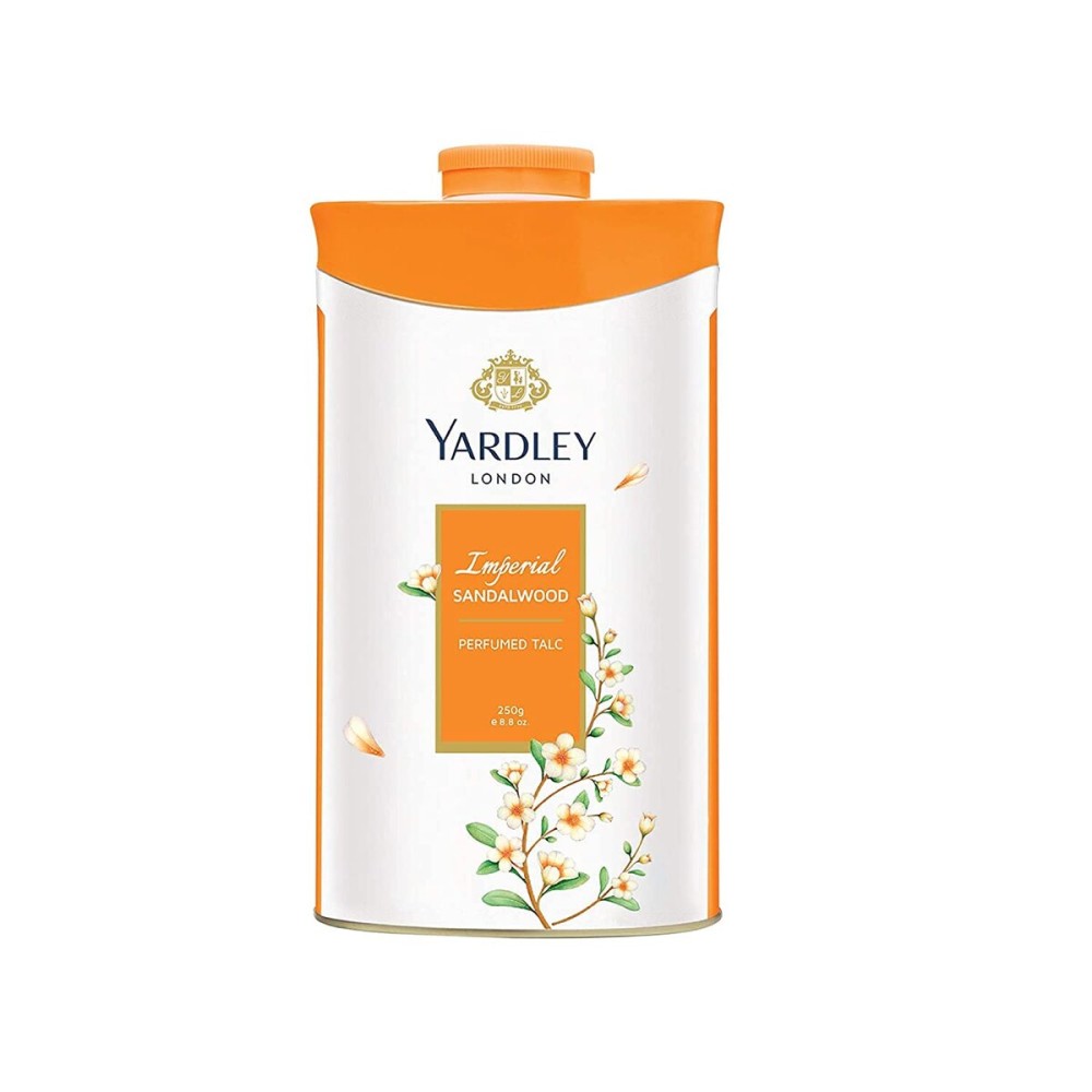 Yardley Sandalwood Perfumed Talc, 250 g Yardley Sandalwood Perfumed Talc, 250 g