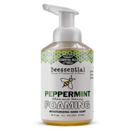 Beesential All Natural Sulfate Free Peppermint Foaming Hand Soap-16 Fl Oz. Beesential All Natural Sulfate Free Peppermint Foaming Hand Soap-16 Fl Oz.
