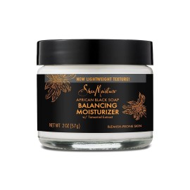 SheaMoisture Balancing Moisturizer for Dry Skin African Black Soap with Shea Butter 2 oz