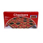 Pressman Checkers -- Classic Game With Folding Board and Interlocking Checkers, 2 Players