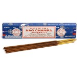 3 Packs Origional Satya Sai Baba Nag Champa Incense Sticks Joss Insence - Insense 15g Box NagChampa Agarbatti (Nag Champa)