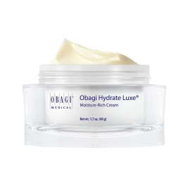 Obagi Hydrate Luxe Ultra-Rich Facial Moisturizer - Non-Comedogenic with Tara Seed Extract and Biomimetic Peptides - Intensive Night Face Cream for Dry, Sensitive or Aging Skin - 1.7 oz