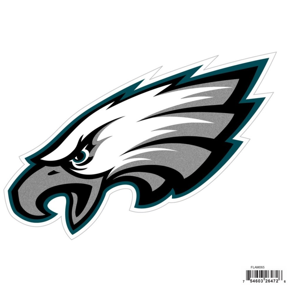 NFL Siskiyou Sports Fan Shop Philadelphia Eagles Logo Magnets 8 inch sheet Team Color NFL Siskiyou Sports Fan Shop Philadelphia Eagles Logo Magnets 8 inch sheet Team Color