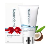 NEUTRIDERM Daily Face Moisturizer with Natural Vitamin E, Moisturizing Lotion for Face and Body, Wrinkles, Dry, Acne-Prone, Irritated, or Aging Skin, 48-Hour Hydration, Best Mother\'s Day Gift 4.2 oz