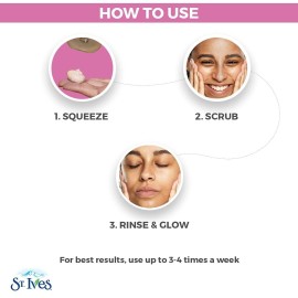 St. Ives Radiant Skin Face Scrub For Dull Skin Pink Lemon and Mandarin Orange Dermatologist-Tested Face Wash Scrub With 100 percent Natural Exfoliants 6 oz St. Ives Radiant Skin Face Scrub For Dull Skin Pink Lemon and Mandarin Orange Dermatologist-Tested Face Wash Scrub With 100 percent Natural Exfoliants 6 oz