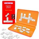 Magnetic Travel Dominoes Game - Car Games , Airplane Games and Quiet Games
