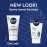 NIVEA MEN Sensitive Face Wash with Vitamin E and Chamomile Extract, No Drying Alcohol, Gentle Face Wash for Men with Sensitive Skin, 5 Fl Oz Tube