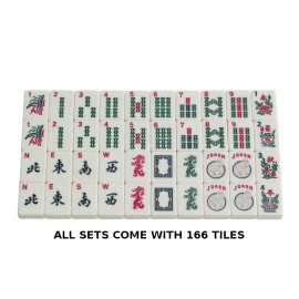 Linda Li American Mahjong Set Black Paisley Soft Bag - 166 Ivory Colored Engraved Tiles, 4 All-in-One Rack/Pushers Linda Li American Mahjong Set Black Paisley Soft Bag - 166 Ivory Colored Engraved Tiles, 4 All-in-One Rack/Pushers