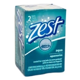 Zest Soap Aqua Refreshing Scent Made In Usa, 3.2 Oz (Pack of 2)