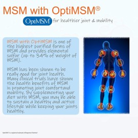 Doctors BEST MSM, Supports Hair, Skin, Nails, & Joints, Non-GMO, Gluten Free, 3000 mg Per Serving, 360 Capsules Doctors BEST MSM, Supports Hair, Skin, Nails, & Joints, Non-GMO, Gluten Free, 3000 mg Per Serving, 360 Capsules
