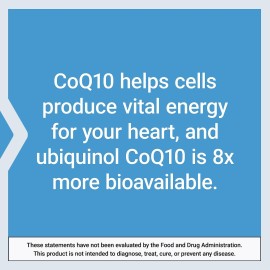Life Extension Super Ubiquinol CoQ10 with Enhanced Mitochondrial Support, ubiquinol CoQ10, shilajit, potent heart health & cellular energy production support, ultra-absorbable, gluten-free, 60 softgel Life Extension Super Ubiquinol CoQ10 with Enhanced Mitochondrial Support, ubiquinol CoQ10, shilajit, potent heart health & cellular energy production support, ultra-absorbable, gluten-free, 60 softgel