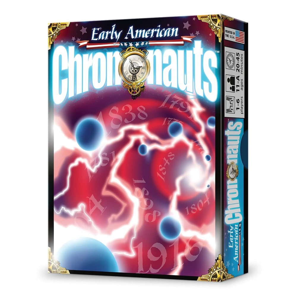 Looney Labs Early American Chrononauts Card Game - Travel Through Time and Change History