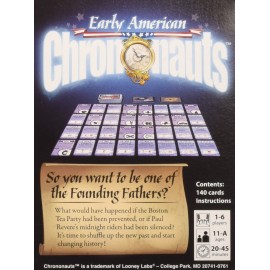 Looney Labs Early American Chrononauts Card Game - Travel Through Time and Change History