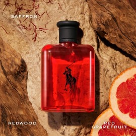 Ralph Lauren Fragrances Polo Red - Eau de Toilette - Men\'s Cologne - Woody & Spicy - With Grapefruit, Saffron, and Redwood - Medium Intensity - 4.2 Fl Oz Ralph Lauren Fragrances Polo Red - Eau de Toilette - Men\'s Cologne - Woody & Spicy - With Grapefruit, Saffron, and Redwood - Medium Intensity - 4.2 Fl Oz