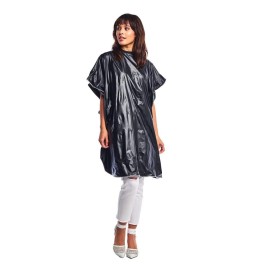 Betty Dain Lustre Shampoo Cape, Waterproof, Stain Resistant Vinyl, Touch-and-close Fastener, Soft Nylon Neckband, Safe For All Salon Processes, 36 inches wide x 54 inches long, Black Betty Dain Lustre Shampoo Cape, Waterproof, Stain Resistant Vinyl, Touch-and-close Fastener, Soft Nylon Neckband, Safe For All Salon Processes, 36 inches wide x 54 inches long, Black