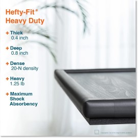 Roving Cove HeftyFit Edge Corner Protector Baby Proofing (Large 15ft Edge 4 Corners), Heavy-Duty, Soft NBR Rubber Foam, Furniture Fireplace Safety Bumper Guard, 3M Adhesive, Onyx Black Roving Cove HeftyFit Edge Corner Protector Baby Proofing (Large 15ft Edge 4 Corners), Heavy-Duty, Soft NBR Rubber Foam, Furniture Fireplace Safety Bumper Guard, 3M Adhesive, Onyx Black