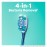 Colgate 360 Whole Mouth Clean , Medium Toothbrush for Adults, 4 Pack, Packaging May Vary