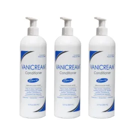 Vanicream Hair Conditioner, Unscented 12 Oz. (Pack of 3)