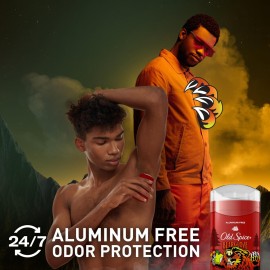 Old Spice Aluminum Free Deodorant for Men, 24/7 Odor Protection, 24/7 Freshness & Lasting Scent, Goes on Clear, Bearglove with Crisp Orchard Scent, 3.0 oz (Pack of 3) Old Spice Aluminum Free Deodorant for Men, 24/7 Odor Protection, 24/7 Freshness & Lasting Scent, Goes on Clear, Bearglove with Crisp Orchard Scent, 3.0 oz (Pack of 3)