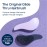 Crave Naturals Glide Thru Hair Brush - Detangler Brush for Curly, Straight, Wet or Dry Hair - Gentle Detangling Brushes for Adults, Kids, Toddlers - Hair Accessories for Women, 7.5x3 - Purple