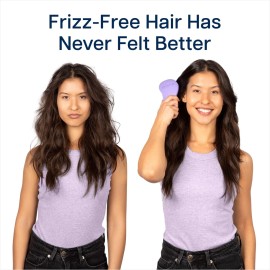 Crave Naturals Glide Thru Hair Brush - Detangler Brush for Curly, Straight, Wet or Dry Hair - Gentle Detangling Brushes for Adults, Kids, Toddlers - Hair Accessories for Women, 7.5x3 - Purple Crave Naturals Glide Thru Hair Brush - Detangler Brush for Curly, Straight, Wet or Dry Hair - Gentle Detangling Brushes for Adults, Kids, Toddlers - Hair Accessories for Women, 7.5x3 - Purple