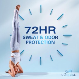Secret Clinical Strength Antiperspirant Deodorant for Women, 3X Stress Protection, 72hr Sweat & Odor Protection, PH Balancing Minerals, Invisible Solid, Powder Protection Scent, 2.6 oz Secret Clinical Strength Antiperspirant Deodorant for Women, 3X Stress Protection, 72hr Sweat & Odor Protection, PH Balancing Minerals, Invisible Solid, Powder Protection Scent, 2.6 oz