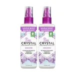 Crystal Body Deodorant Spray-4 fl oz, 2 pack