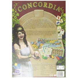 Rio Grande Games: Concordia, Historical Strategy Board Game, Average Play Time 90 Minutes, 2 to 5 Players, for Ages 14 and up