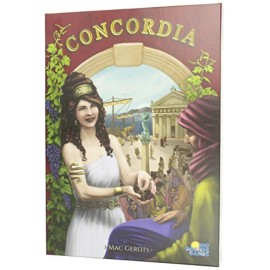 Rio Grande Games: Concordia, Historical Strategy Board Game, Average Play Time 90 Minutes, 2 to 5 Players, for Ages 14 and up