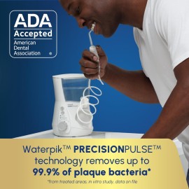 Waterpik Aquarius Water Flosser Professional For Teeth, Gums, Braces, Dental Care, Electric Power With 10 Settings, 7 Tips For Multiple Users And Needs, ADA Accepted, White WP-660, Packaging May Vary Waterpik Aquarius Water Flosser Professional For Teeth, Gums, Braces, Dental Care, Electric Power With 10 Settings, 7 Tips For Multiple Users And Needs, ADA Accepted, White WP-660, Packaging May Vary
