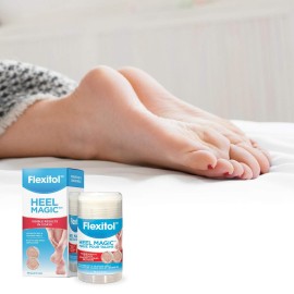 Flexitol Heel Magic For Dry Skin or Rough Heels with Shea Butter & Vitamin E, 2.5 Ounce Flexitol Heel Magic For Dry Skin or Rough Heels with Shea Butter & Vitamin E, 2.5 Ounce