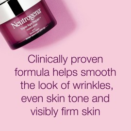 Neutrogena Triple Age Repair Face Moisturizer with SPF 25, 1.7 oz Jar, Anti-Aging Face Cream, SPF Moisturizer & Neck Cream, Anti Wrinkle Lotion for Dark Spots, Glycerin & Shea Butter Neutrogena Triple Age Repair Face Moisturizer with SPF 25, 1.7 oz Jar, Anti-Aging Face Cream, SPF Moisturizer & Neck Cream, Anti Wrinkle Lotion for Dark Spots, Glycerin & Shea Butter