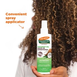 Palmer\'s Coconut Oil Formula Moisture Boost Leave-In Conditioner, 8.5 Ounce Palmer\'s Coconut Oil Formula Moisture Boost Leave-In Conditioner, 8.5 Ounce