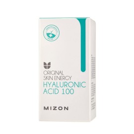 MIZON Hyaluronic Acid 100 Serum - Pure Hyaluronic Acid for Deep Hydration, Plumping & Skin Barrier Support - Lightweight K-Beauty Ampoule for Glass Skin Glow (1.01 fl. oz)
