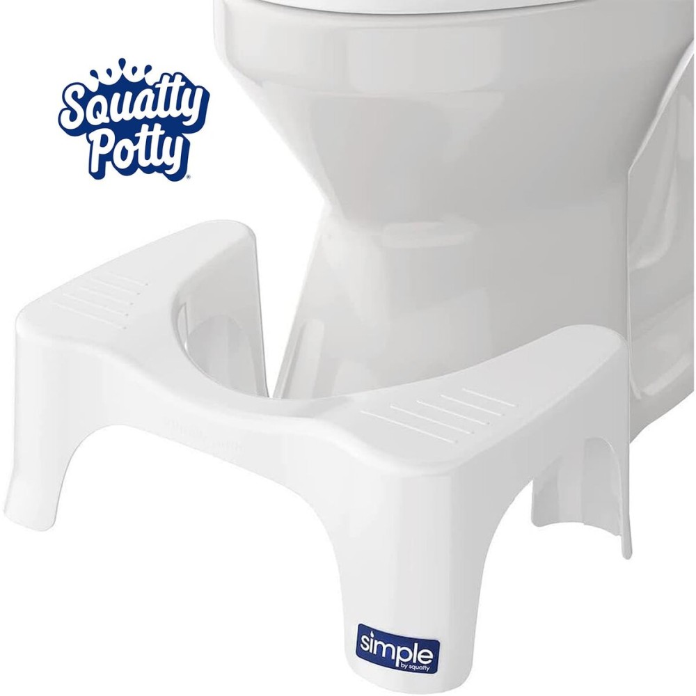 Squatty Potty Simple Curve Toilet Stool. Squatty Potty Simple Curve Toilet Stool.
