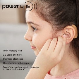Power One Hearing Aid Battery Size 10 - Pack Of 60 Batteries Power One Hearing Aid Battery Size 10 - Pack Of 60 Batteries