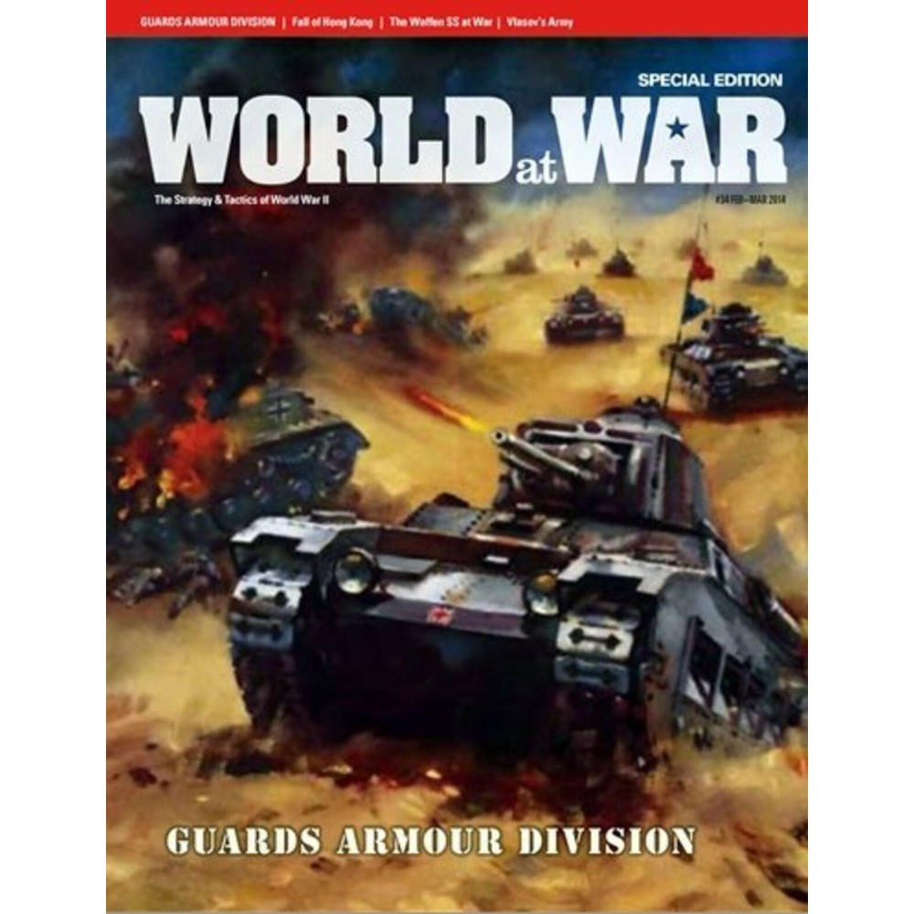 DG: World at War Magazine 34, with Guards Armour Board Game, Special Issue DG: World at War Magazine 34, with Guards Armour Board Game, Special Issue