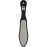 ForPro Black Bear Stainless Steel Pedicure File, Callus Remover Foot File, Double-Sided Professional Quality Tool for Heels and Feet, 10.5 L