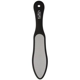 ForPro Black Bear Stainless Steel Pedicure File, Callus Remover Foot File, Double-Sided Professional Quality Tool for Heels and Feet, 10.5 L ForPro Black Bear Stainless Steel Pedicure File, Callus Remover Foot File, Double-Sided Professional Quality Tool for Heels and Feet, 10.5 L