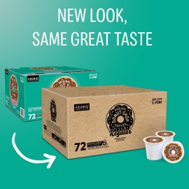 The Original Donut Shop Regular Keurig Single-Serve K-Cup Pods, Medium Roast Coffee, 72 Count