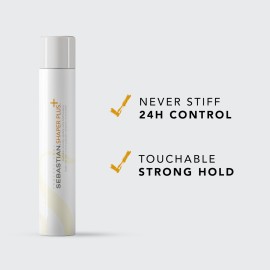Sebastian Professional Shaper Plus Hairspray, 80% VOC | Humidity Resistant, Original Extra Hold | 10.6 oz Sebastian Professional Shaper Plus Hairspray, 80% VOC | Humidity Resistant, Original Extra Hold | 10.6 oz