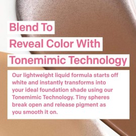 Almay Skintone Matching Foundation, Smart Shade Face Makeup with SPF 15, Hypoallergenic, Oil-Free, Dermatologist-Tested, 300 Straight Up Medium, 1 fl oz Almay Skintone Matching Foundation, Smart Shade Face Makeup with SPF 15, Hypoallergenic, Oil-Free, Dermatologist-Tested, 300 Straight Up Medium, 1 fl oz