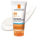 La Roche-Posay Anthelios Cooling Water Sunscreen Lotion, Water Based Sunscreen for Face & Body, Broad Spectrum SPF + Antioxidants, Fast Absorbing Water-Like Texture, Oil Free Sunscreen SPF 30