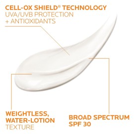 La Roche-Posay Anthelios Cooling Water Sunscreen Lotion, Water Based Sunscreen for Face & Body, Broad Spectrum SPF + Antioxidants, Fast Absorbing Water-Like Texture, Oil Free Sunscreen SPF 30 La Roche-Posay Anthelios Cooling Water Sunscreen Lotion, Water Based Sunscreen for Face & Body, Broad Spectrum SPF + Antioxidants, Fast Absorbing Water-Like Texture, Oil Free Sunscreen SPF 30