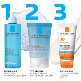 La Roche-Posay Anthelios Cooling Water Sunscreen Lotion, Water Based Sunscreen for Face & Body, Broad Spectrum SPF + Antioxidants, Fast Absorbing Water-Like Texture, Oil Free Sunscreen SPF 30 La Roche-Posay Anthelios Cooling Water Sunscreen Lotion, Water Based Sunscreen for Face & Body, Broad Spectrum SPF + Antioxidants, Fast Absorbing Water-Like Texture, Oil Free Sunscreen SPF 30