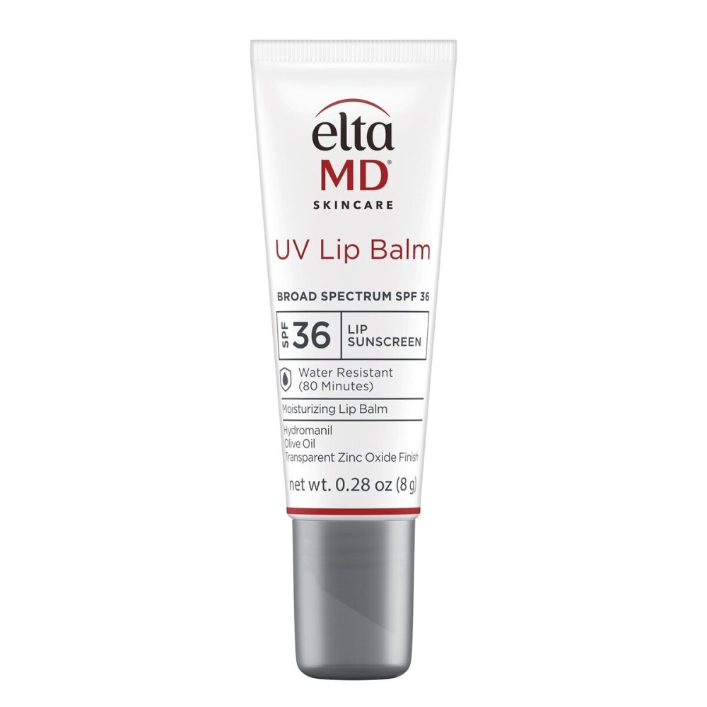 EltaMD UV Lip Balm SPF Sunscreen, Sunscreen Lip Balm with SPF 30+, Protects Dry Cracked Lips, Transparent Zinc Oxide, 0.28 Tube EltaMD UV Lip Balm SPF Sunscreen, Sunscreen Lip Balm with SPF 30+, Protects Dry Cracked Lips, Transparent Zinc Oxide, 0.28 Tube